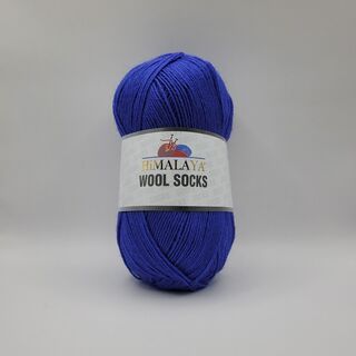 Himalaya Wool Sock Yarn - Solid - Bright Blue (819)