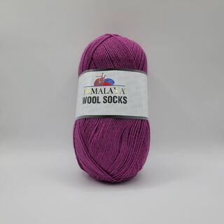 Himalaya Wool Sock Yarn - Solid - Fuchsia (820)