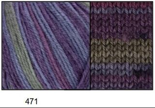 Countrywide Tootsies - 471 Deep Purple/Greys