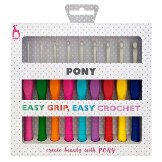 Pony Crochet Easy Grip Set