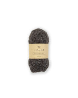 Isager Soft Fine - E4s  (Natural Dark Grey Brown)