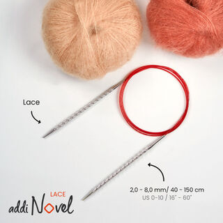 addiNovel Lace Square Fixed Circular