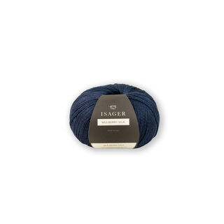 Isager Mulberry Silk - Navy