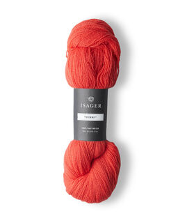 Isager Tvinni - 28 Coral Red