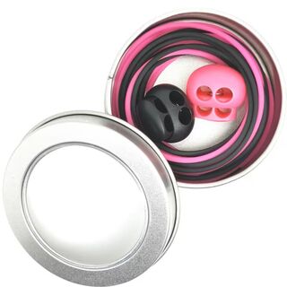 Stitch Holder Cord - Black & Hot Pink