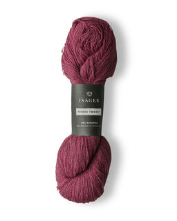 Isager Tvinni - 17s Deep Magenta